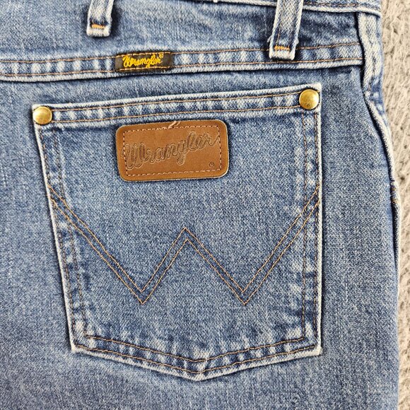 Wrangler Jeans Mens 36x30 Blue 47MWZ Cowboy Cut Rodeo Chore Rancher - Picture 1 of 15